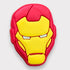 Iron Man Face Croc Charm