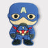 Little Captain America Croc Charm