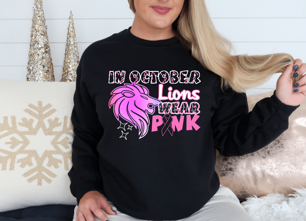 Breast cancer Detroit Lions pink out shirt, hoodie, sweater, long sleeve  and tank top