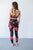 Red Floral Athletic Set - MOB Fashion Boutique