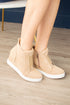 Zoey Wedge Sneaker | Oatmeal