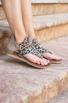 Very G Sparta Sandal Leopard